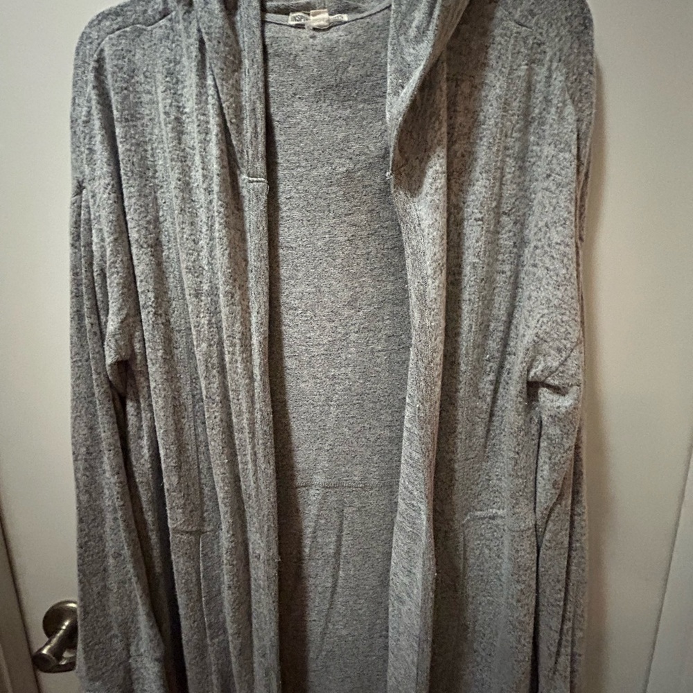 Inspired Hearts Heather Gray Knit Top
